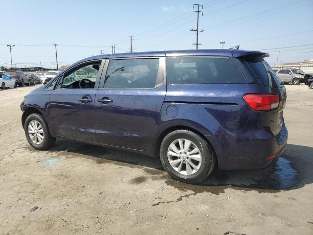 KIA SEDONA LX 2018 blue  gas KNDMB5C16J6390324 photo #3