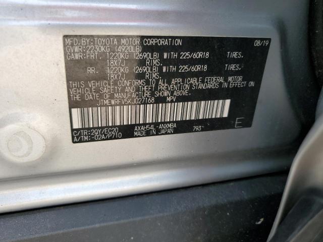 2019 TOYOTA RAV4 XSE - JTMEWRFV5KJ027168