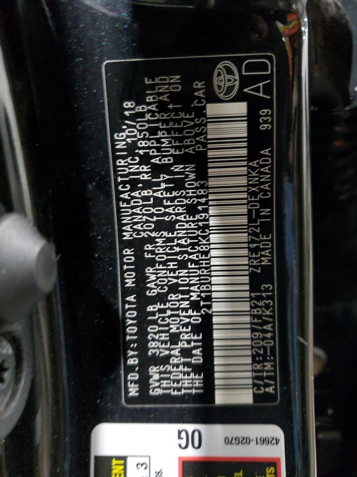 Toyota Corolla l 2019