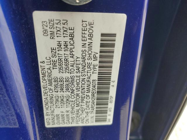 2024 HONDA CR-V LX 7FARS4H29RE004078