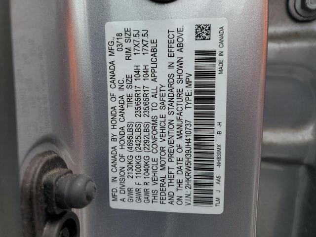 2018 HONDA CR-V LX 2HKRW5H39JH410737