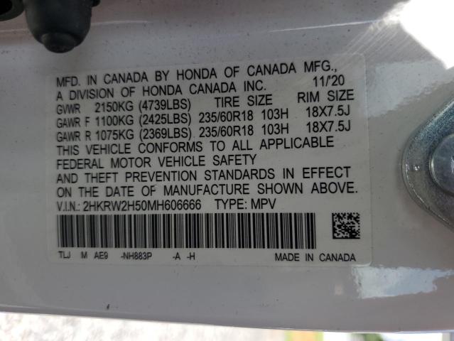2021 HONDA CR-V EX 2HKRW2H50MH606666