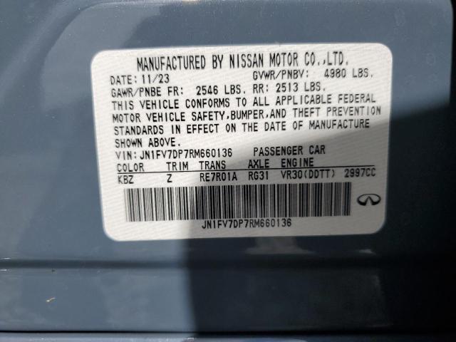 2024 INFINITI Q50 RED SP - JN1FV7DP7RM660136