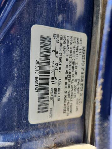 2017 NISSAN ROGUE SPOR - JN1BJ1CP1HW011847