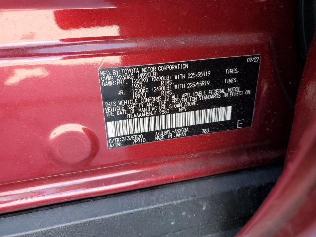 2022 TOYOTA VENZA LE JTEAAAAH5NJ112883