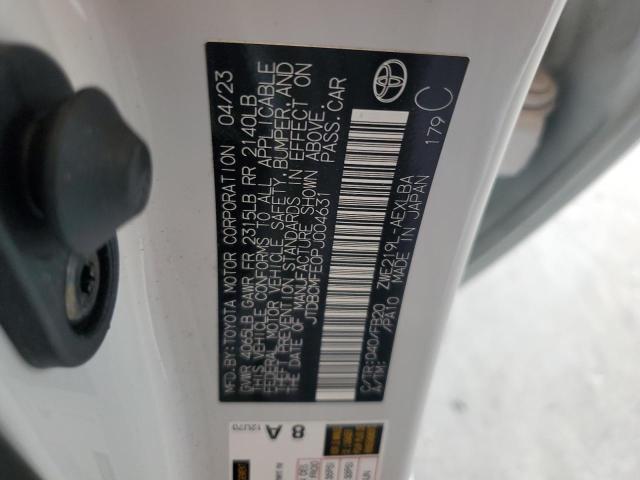 2023 TOYOTA COROLLA LE - JTDBCMFE0PJ004631