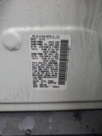 2019 NISSAN ROGUE S JN8AT2MV2KW370237