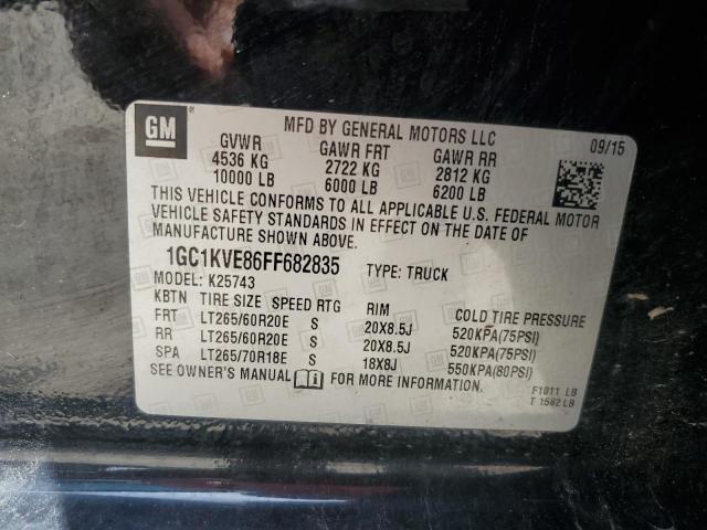2015 CHEVROLET 2500 HD - 1GC1KVE86FF682835