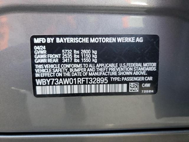 2024 BMW I4 EDRIVE WBY73AW01RFT32895
