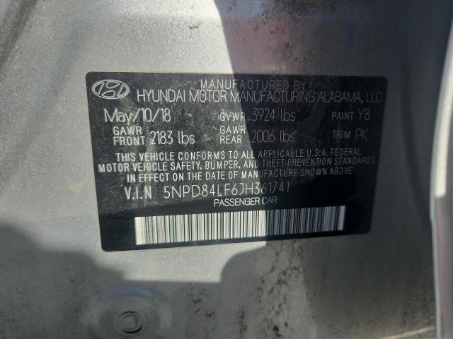 2018 HYUNDAI 230 5NPD84LF6JH361741