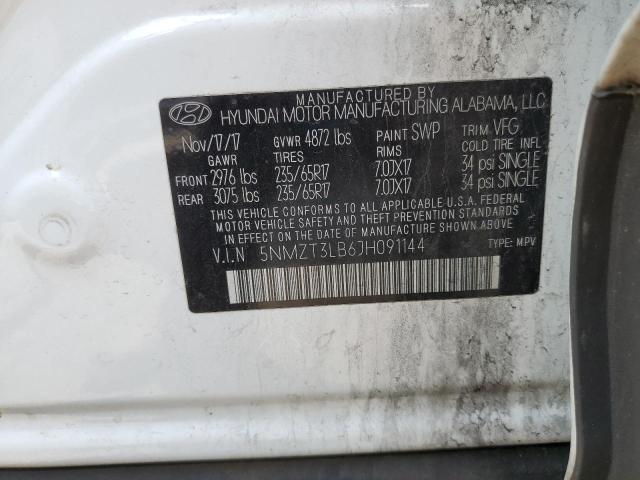 2018 HYUNDAI SANTA FE S 5NMZT3LB6JH091144
