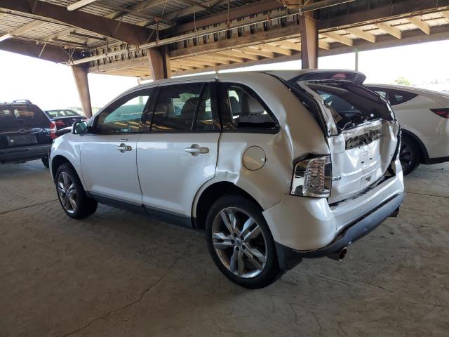 FORD EDGE SEL 2012 white  gas 2FMDK3JC5CBA49778 photo #3