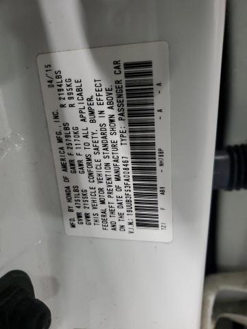 2015 ACURA TLX TECH 19UUB3F53FA008467