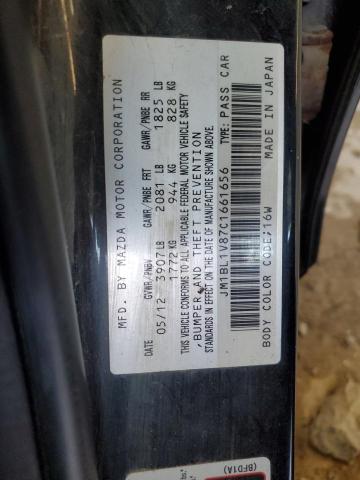 2012 MAZDA 3 I - JM1BL1V87C1661656
