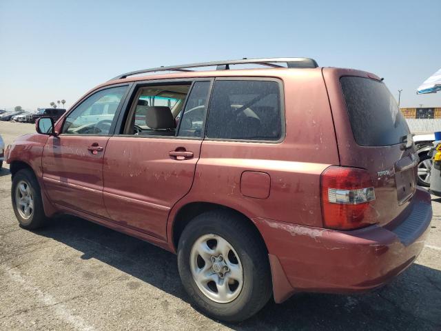 TOYOTA HIGHLANDER 2004 red 4dr spor gas JTEDD21A440077478 photo #3