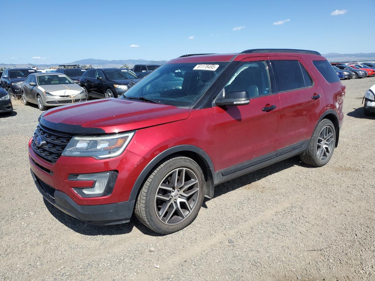 Lot #3203286307 2017 FORD EXPLORER S