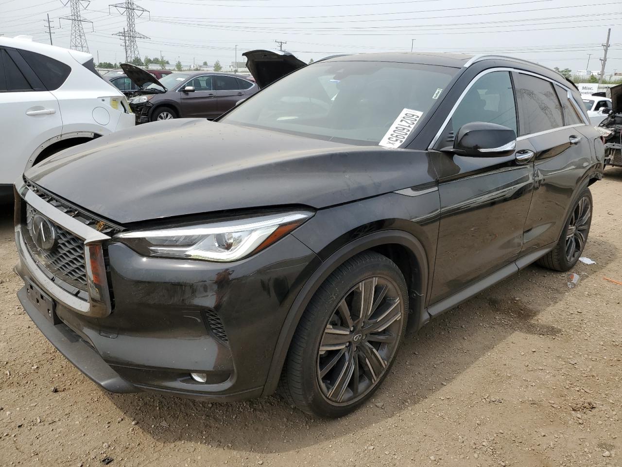 Lot #3208838705 2021 INFINITI QX50 LUXE