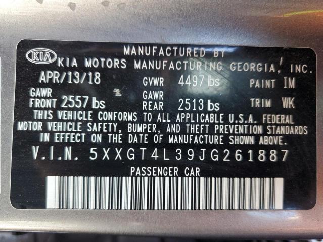 2018 KIA OPTIMA LX 5XXGT4L39JG261887