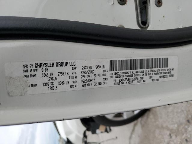 3D4PG5FV6AT251090 2010 DODGE JOURNEY