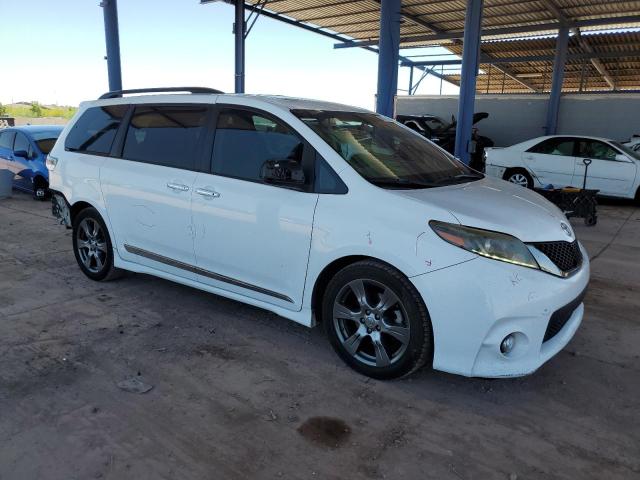 Vin: 5tdxz3dc4hs830936, lot: 62111205, toyota sienna se 20174