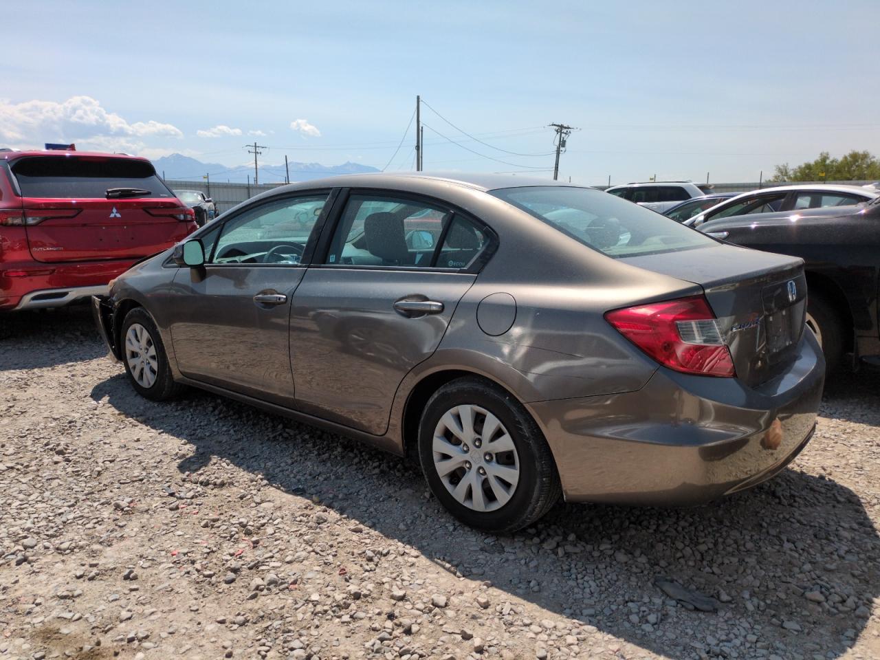 Lot #3211060193 2012 HONDA CIVIC LX