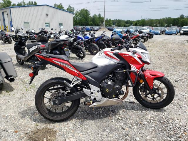 HONDA CB500 FA - 2015 white  gas MLHPC4504F5200197 photo #1