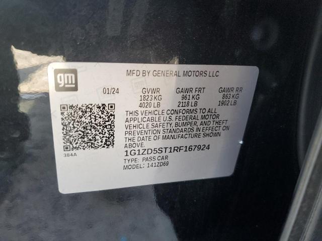 2024 CHEVROLET MALIBU LT - 1G1ZD5ST1RF167924