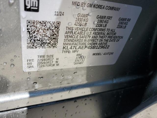 2025 BUICK ENVISTA PR KL47LAEP4SB129622