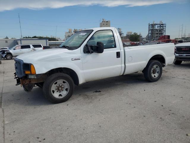 FORD F250 SUPER 2007 white  gas 1FTNF205X7EA20765 photo #1