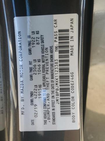 2019 MAZDA 3 - JM1BPBJMXK1123383