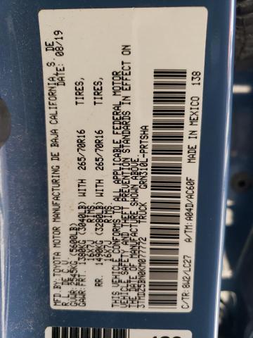 2019 TOYOTA TACOMA DOU - 3TMDZ5BN0KM077772