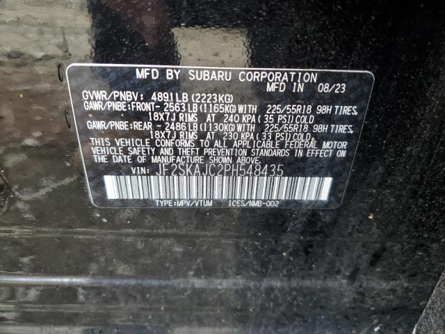 2023 SUBARU FORESTER S JF2SKAJC2PH548435