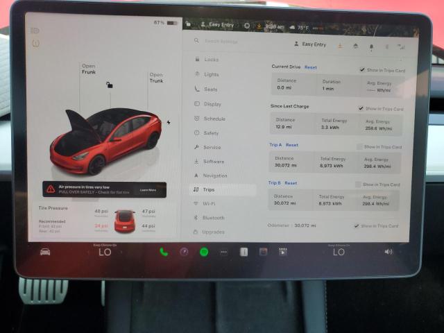 2022 TESLA MODEL 3 - 5YJ3E1EC2NF199570