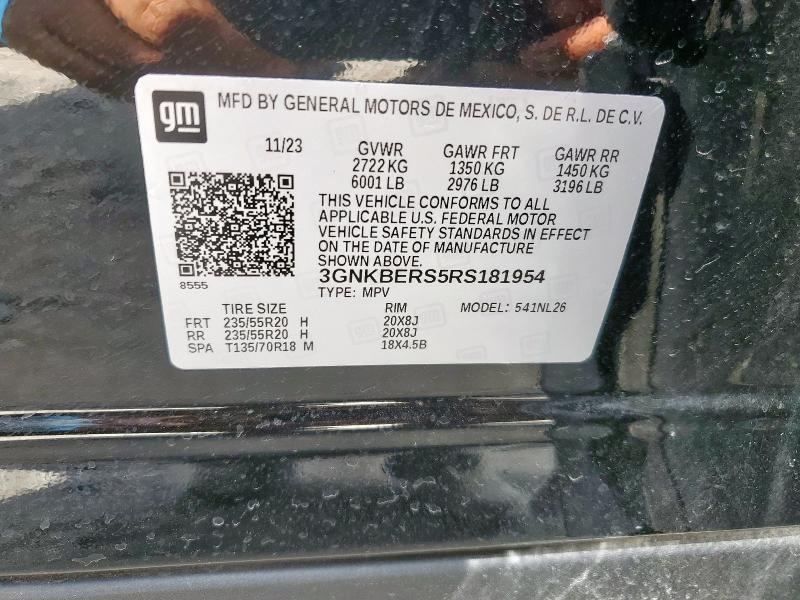 2024 CHEVROLET BLAZER RS 3GNKBERS5RS181954