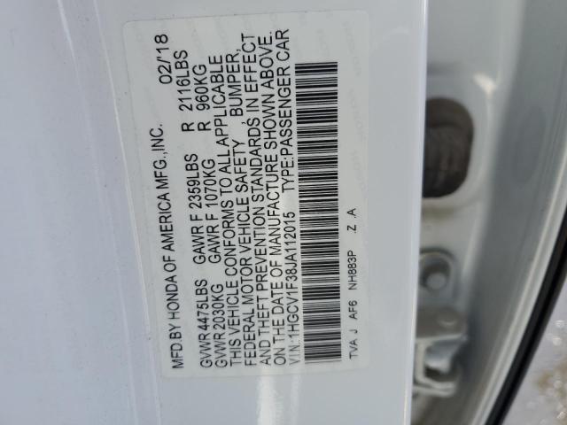 2018 HONDA ACCORD SPO 1HGCV1F38JA112015