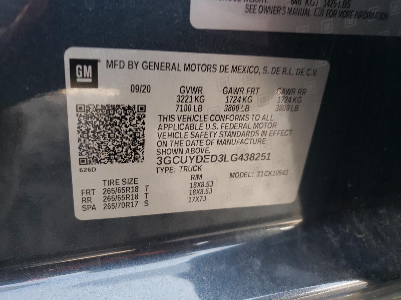 Chevrolet Silverado 2020