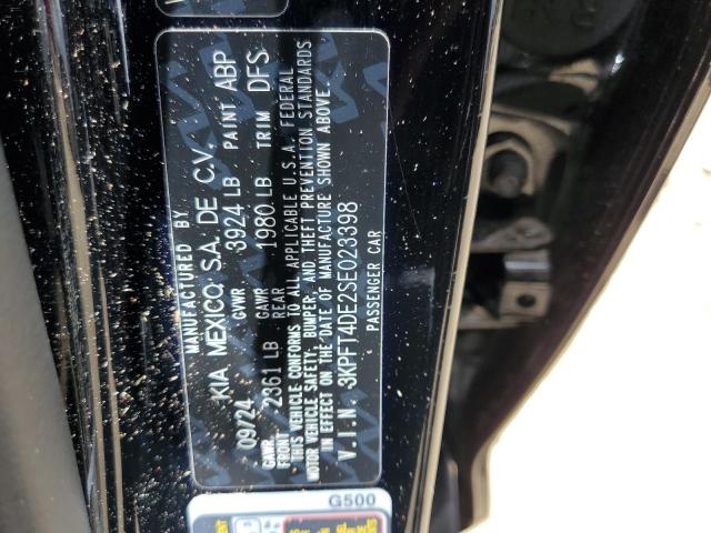 2025 KIA K4 LX 3KPFT4DE2SE023398