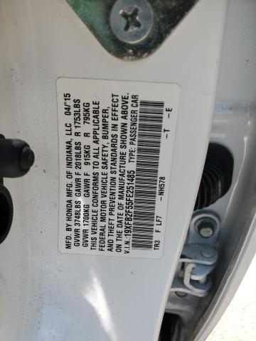 2015 HONDA CIVIC LX - 19XFB2F55FE251485