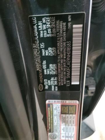 2022 HYUNDAI TUCSON SEL 5NMJFCAE9NH018583
