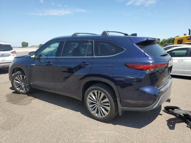 Vin: 5tdebrch1ms019925, lot: 61815555, toyota highlander hybrid platinum 20212