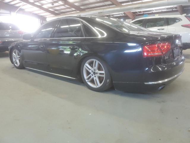 AUDI A8 QUATTRO 2013 black sedan 4d gas WAUAGAFD1DN030212 photo #3