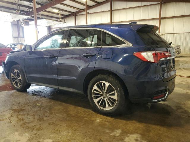ACURA RDX ADVANC 2018 blue  gas 5J8TB4H70JL001568 photo #3