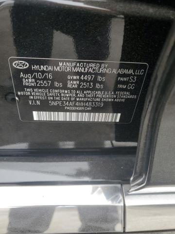2017 HYUNDAI SONATA SPO - 5NPE34AF4HH483319