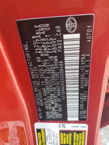 2025 TOYOTA CAMRY XSE - 4T1DAACK6SU006488