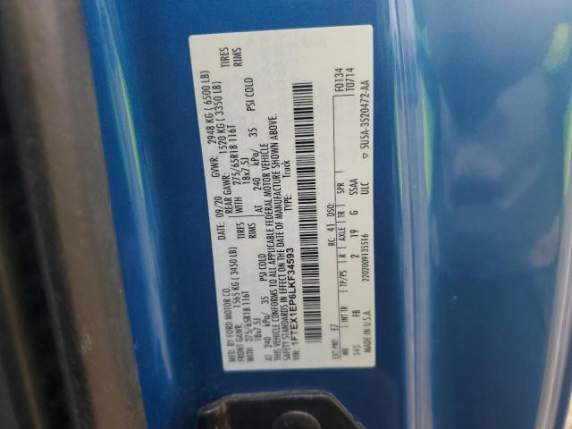 2020 FORD F150 SUPER - 1FTEX1EP6LKF34593