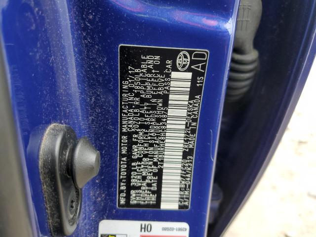 2017 TOYOTA COROLLA L - 2T1BURHE8HC834875