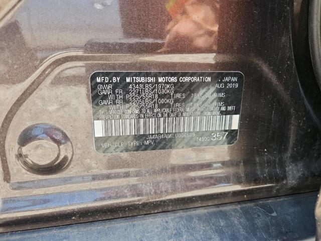 2020 MITSUBISHI OUTLANDER JA4AR4AW6LU004629