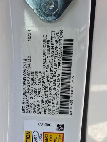2025 HONDA ACCORD HYB 1HGCY2F61SA013478