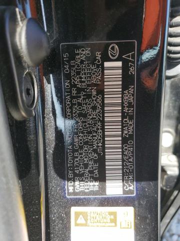 2015 LEXUS CT 200 JTHKD5BH9F2239586