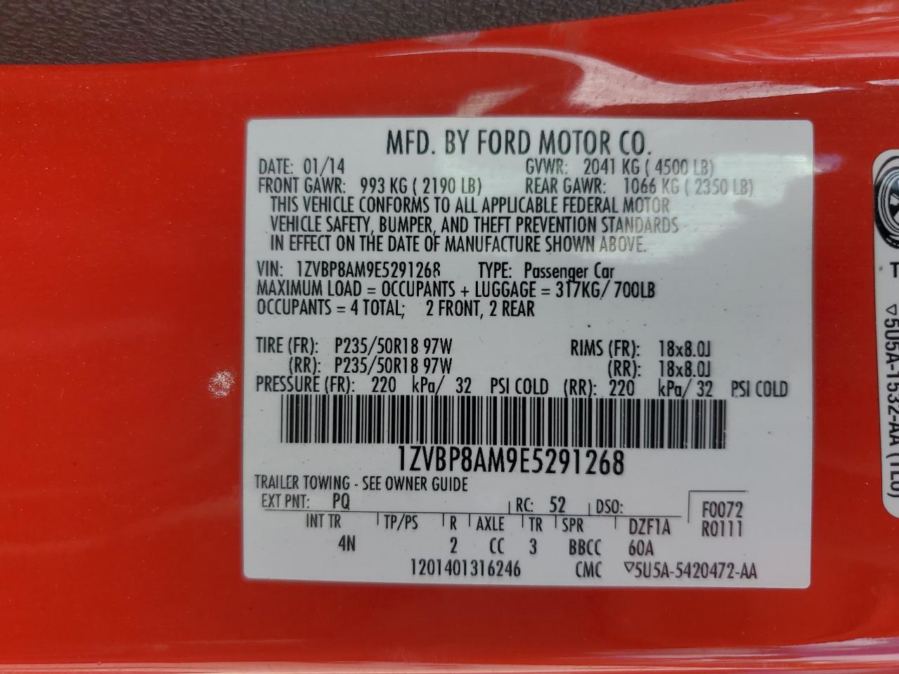 Ford Mustang 2014